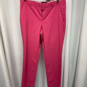 Banana Republic “Ryan” Hot Pink size 10 Trousers pants